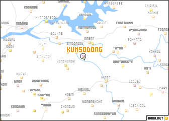 map of Kŭmso-dong