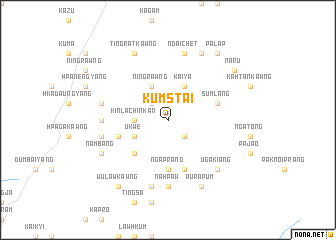 map of Kumstai