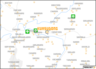 map of Kŭmsu-dong