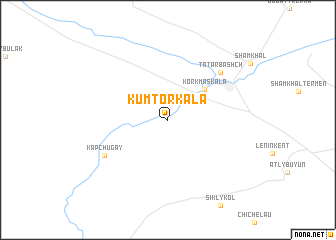 map of Kumtorkala