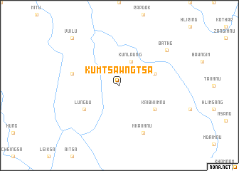 map of Kumtsawngtsa