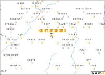 map of Kumtungkaba