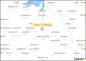 map of KuMtyamde