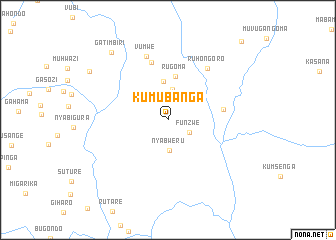 map of Kumubanga