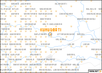 map of Kumudbāti