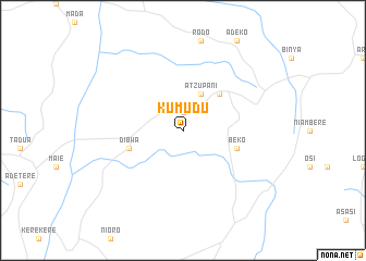 map of Kumudu