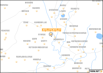 map of Kumukumu