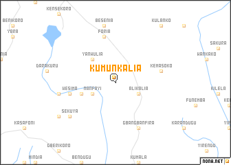 map of Kumunkalia