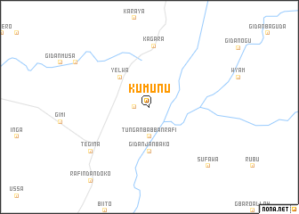 map of Kumunu