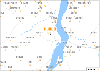 map of Kumuo