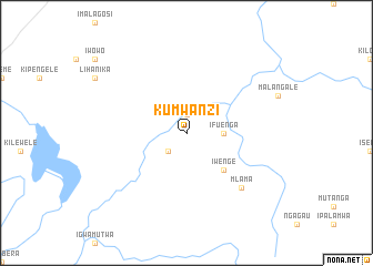 map of Kumwanzi
