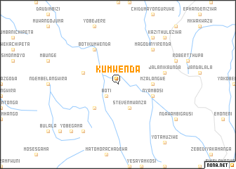 map of Kumwenda