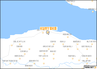 map of Kumyaka