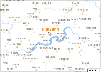 map of Kŭmyang