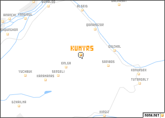 map of (( Kumyrs ))
