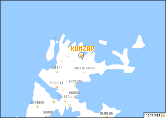 map of Kumzār