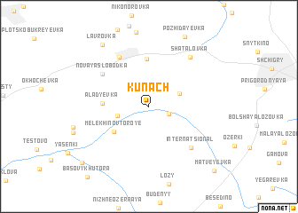 map of Kunach