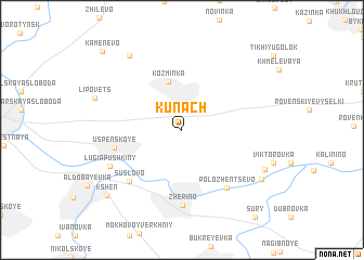 map of Kunach