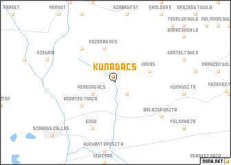 map of Kunadacs