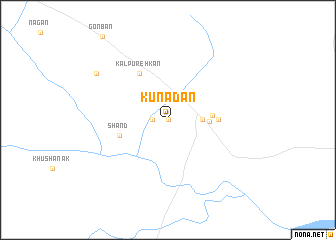 map of Kūnādān