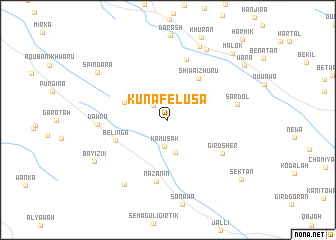 map of Kuna Felūsa