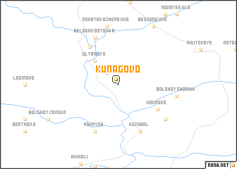 map of Kunagovo