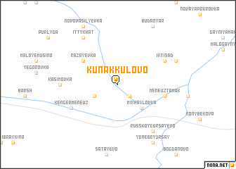 map of Kunakkulovo