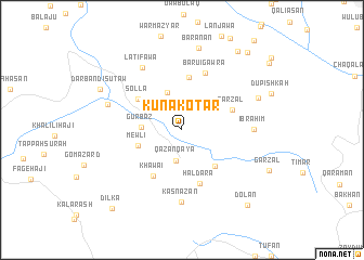 map of Kuna Kotar