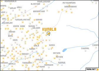 map of Kunāla