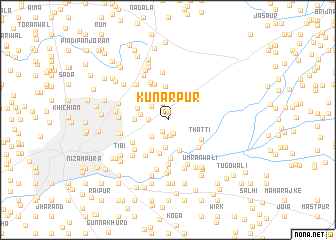 map of Kūnarpur
