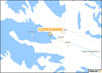 map of Kunashahar