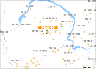 map of Kunastar Kili