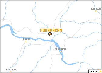 map of Kūnavaram