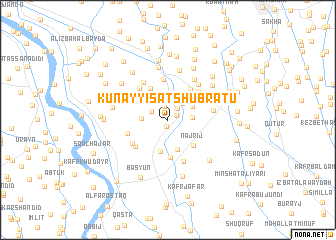 map of Kunayyisat Shubrā Ţū