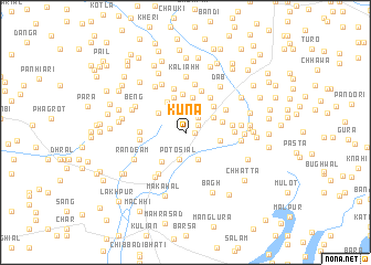 map of Kuna