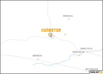 map of Kun\