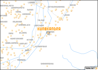 map of Kunb Kāndra