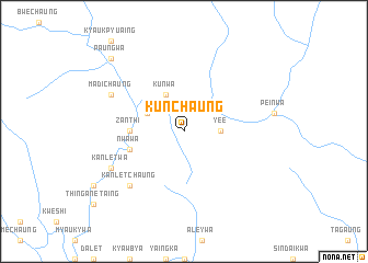map of Kunchaung