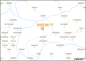 map of Kunche