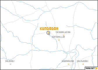 map of Kundadam