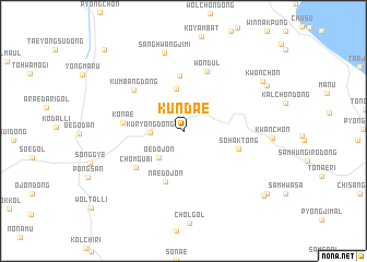 map of Kundae