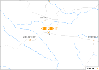 map of Kundahit