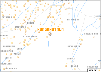 map of Kundāhu Tala
