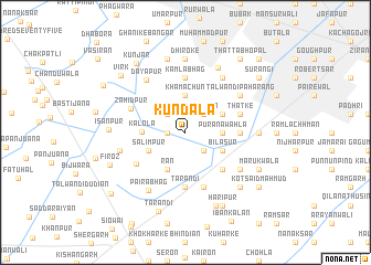 map of Kundāla