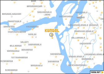 map of Kundal