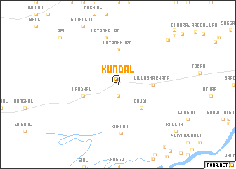 map of Kundal