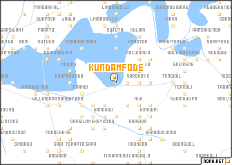 map of Kundam Fode