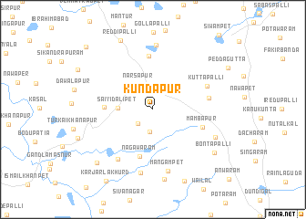 map of Kundāpur