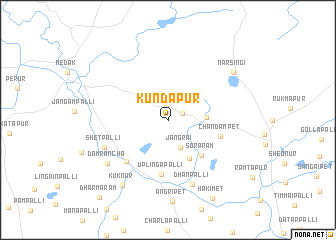 map of Kundāpur