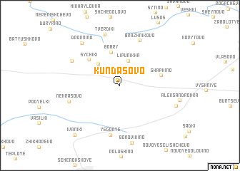 map of Kundasovo